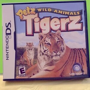 Nintendo DS game Petz Wild Animals Tigerz